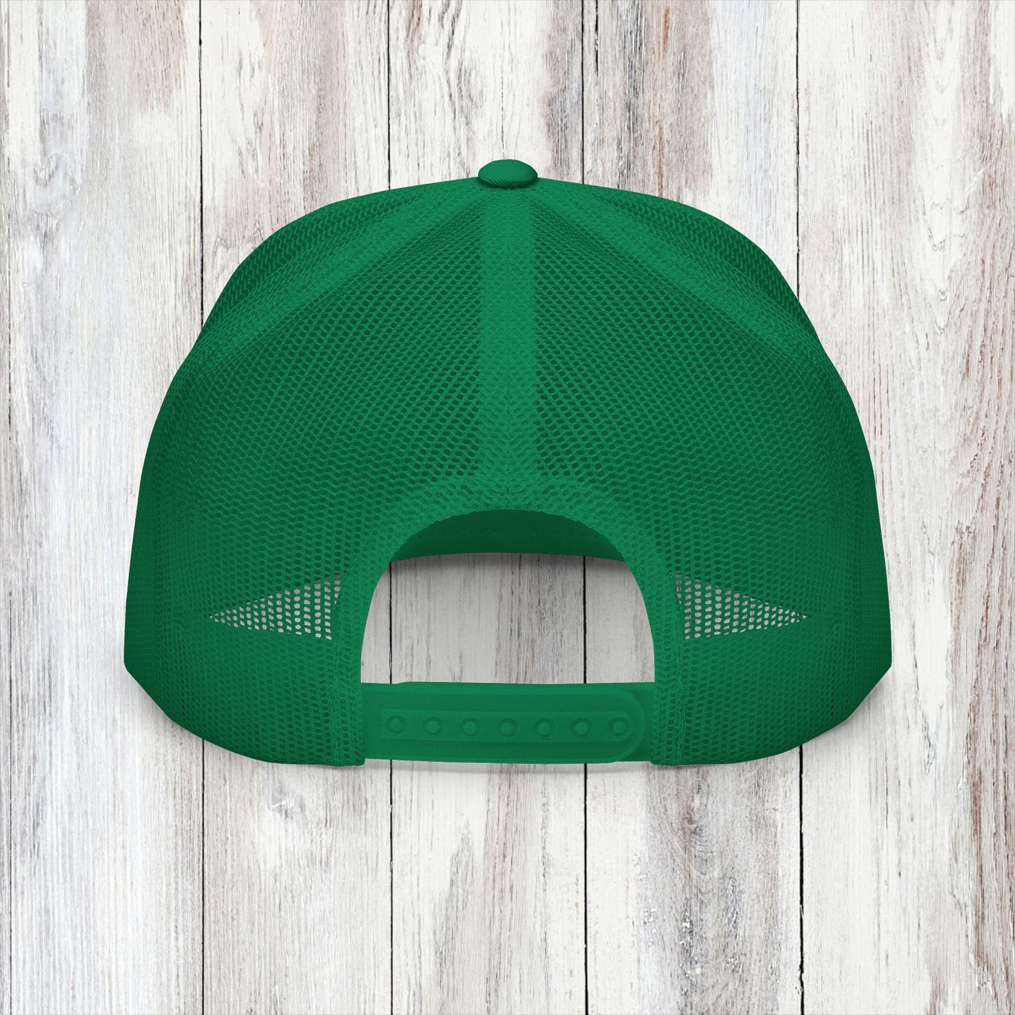 Saved Out Loud Christian Branded 5 Panel Trucker Cap with Embroidery- Black and White Logo