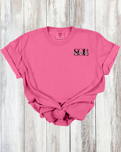 Saved Out Loud Christian Branded Unisex Statement T-shirt- If The Stars Were Meant To Worship So Will I