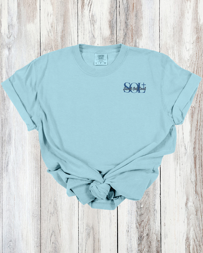 Saved Out Loud Christian Branded Unisex Statement T-shirt- She is Worthy, Proverbs, Bow