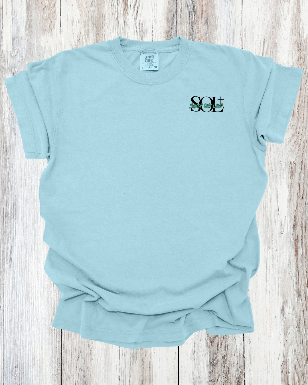 Saved Out Loud Christian Branded Unisex Statement T-shirt- Glory to God, Jesus' Sacrifice