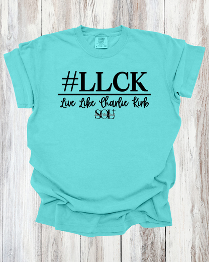 Saved Out Loud Christian Branded Unisex Statement T-shirt- Live Like Charlie, Christian Faith Activist, Make Heaven Crowded