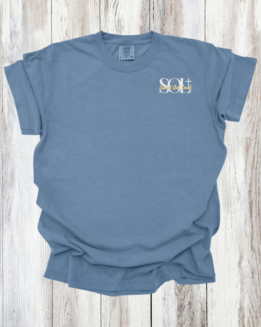 Saved Out Loud Christian Branded Unisex Statement T-shirt- Original Design