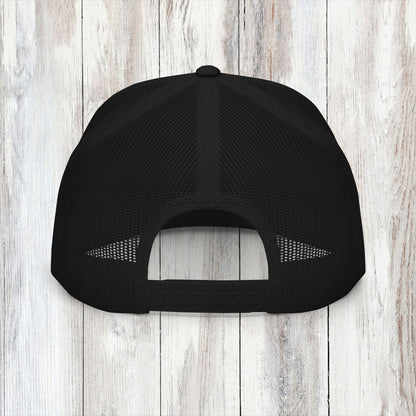 Saved Out Loud Christian Branded 5 Panel Trucker Cap with Embroidery- Original Design