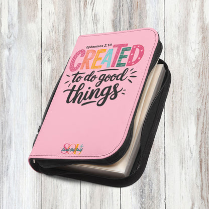 Saved Out Loud Christian Branded Bible Cover- Created to do Good Things, Ephesians