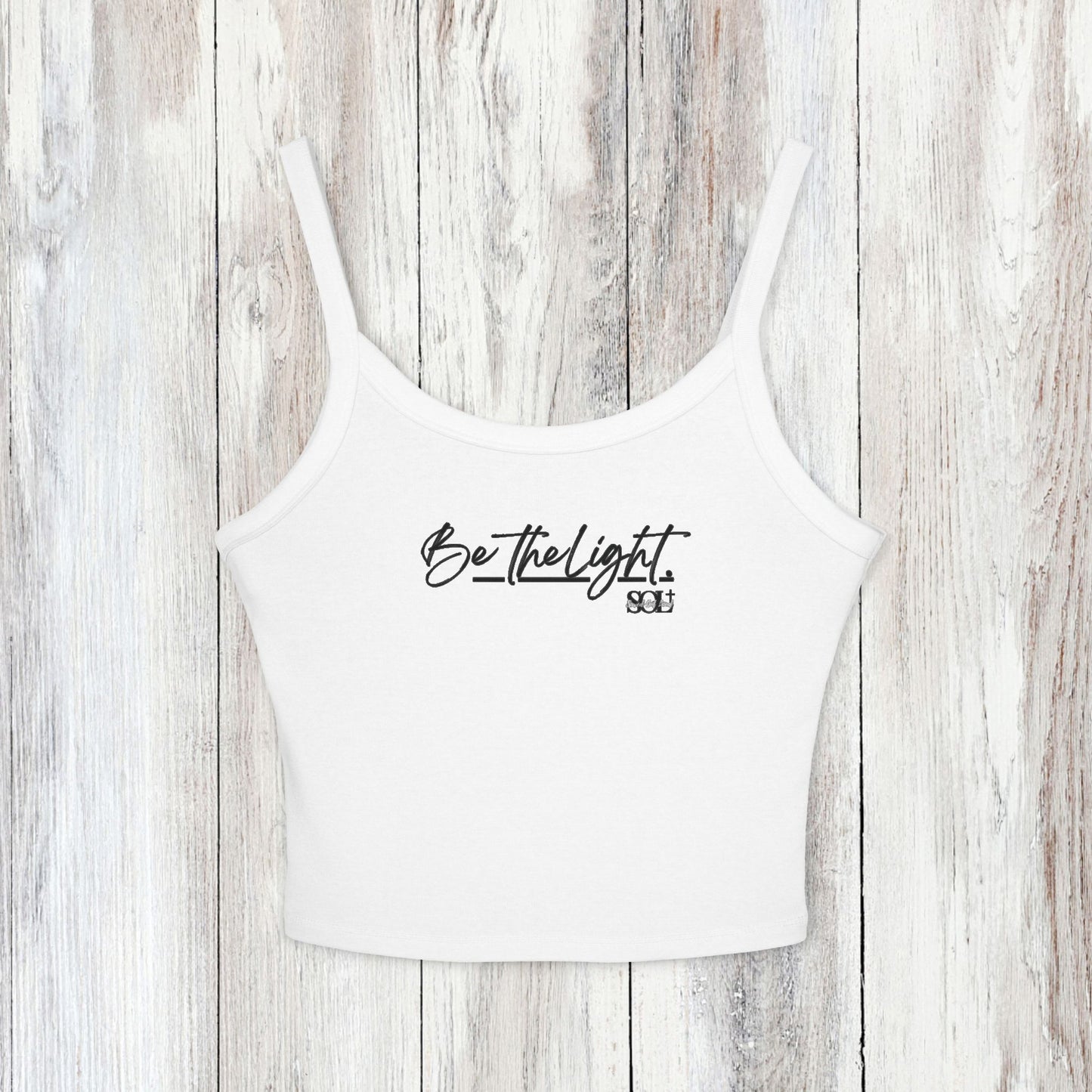 Saved Out Loud Christian Branded Tank Top- Be the Light, Matthew