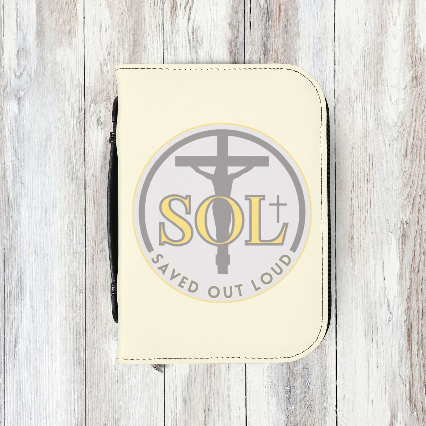 Saved Out Loud Christian Branded Bible Cover- Original Design