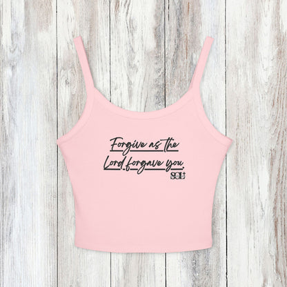 Saved Out Loud Christian Branded Tank Top- Forgive as the Lord Forgave You, Colossians