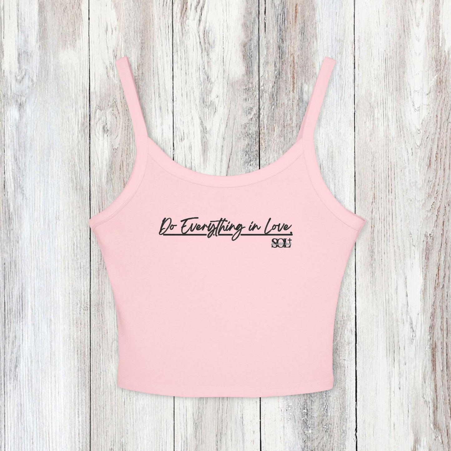 Saved Out Loud Christian Branded Tank Top- Do Everything With Love, Corinthians